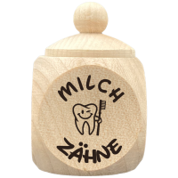 Milchzahndose mit Spruch