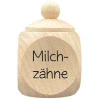 Milchzahndose mit Spruch