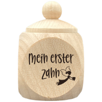 Milchzahndose mit Spruch
