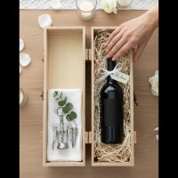Weinkiste "Einfach" mit Namen und Datum...