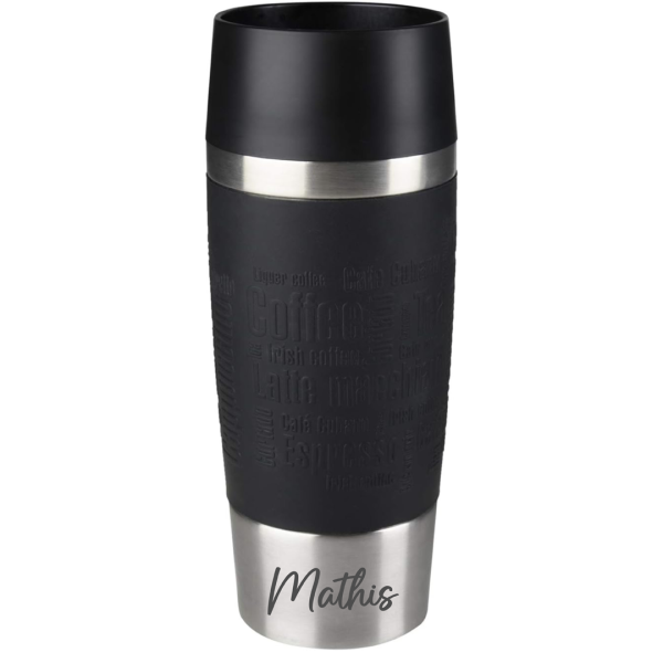 Thermobecher "EMSA" 0,36l mit Name