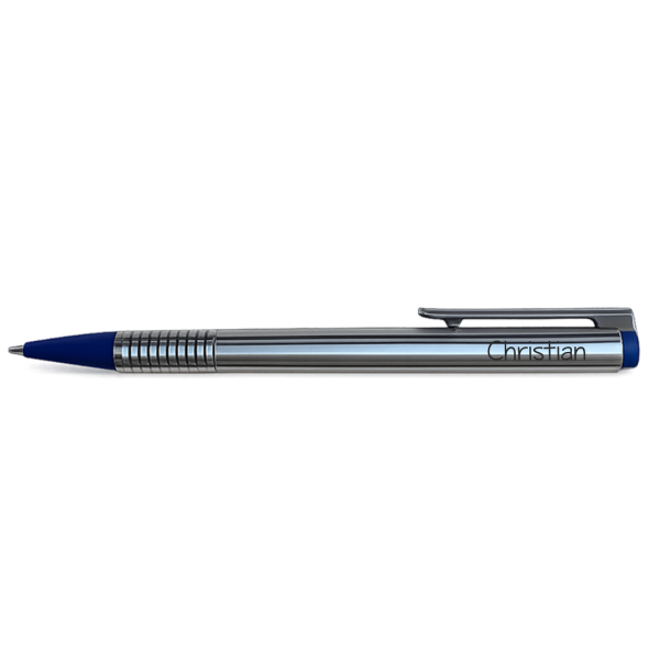 Lamy-Kugelschreiber "Edelstahl" mit Name