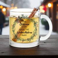 Glühweinbecher mit Spruch