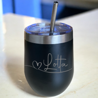 Weinbecher "To Go" mit Name
