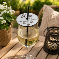 Insektenschutzdeckel aus Holz mit Spruch