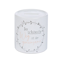 Spardose "Der schönste Weg"