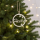 Weihnachtskugel aus Holz mit Name