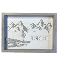 Steinbild "Der Berg ruft"