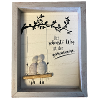 Steinbild "Der schönste Weg"