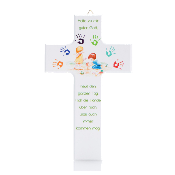 Kinderkreuz "Halte zu mir guter Gott"