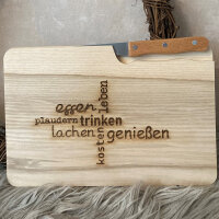 Messerbrett inkl. Messer selbst gestalten