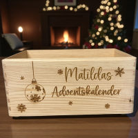 Adventskiste "klein" mit Name