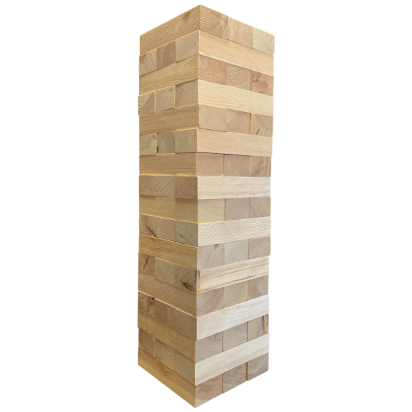 Riesenwackelturm XL mit "Trinksprüche"