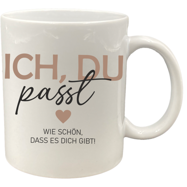 Tasse "OneTone" mit Spruch "Liebe"