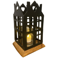Windlicht "Haus"