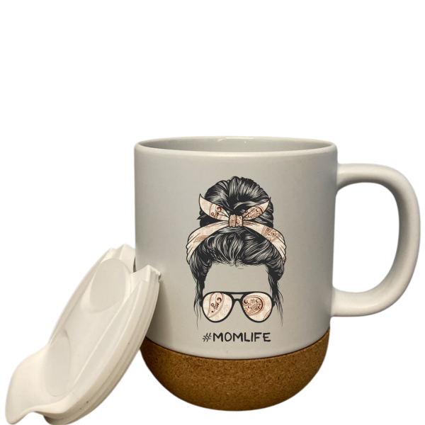 Tasse "Korksockel" mit Spruch "Mama"