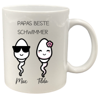 Tasse "OneTone" mit Spruch und Namen...