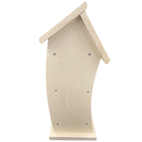 Vogelhaus mit Namen und Spruch "Abschied Kindergarten/Schule"