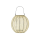 Laterne "Webart" beige