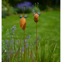 Gartenstecker "Vogelplausch" 2er Set