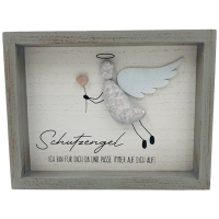 Steinbild "Engel" Schutzengel ich bin für...