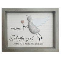 Steinbild "Engel" mit Name