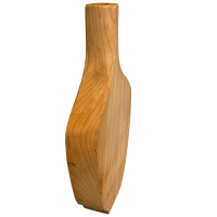 Deko-Vase "Wood" mit Namen und Datum "Hochzeit"