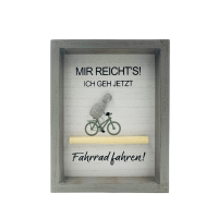 Steinbild Fahrradliebe "Mir reichts!"