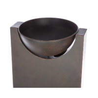 Schalenständer "Lieblingsplatz" braun