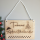 Adventskalender aus Holz mit Namen