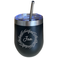 Weinbecher "To Go" mit Name und Motiv...