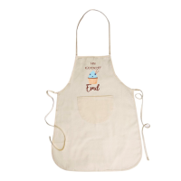 Kinderschürze mit Name und Motiv