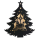 LED-Wanddeko "Weihnachtsbaum"