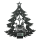 LED-Wanddeko "Weihnachtsbaum"