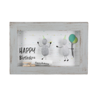 Steinbild "Geburtstag" mit Spruch
