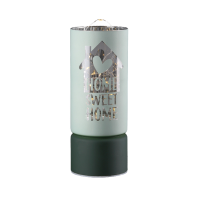 LED Windlicht "Sweet Home"