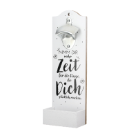 Wand Flaschenöffner "Glück"