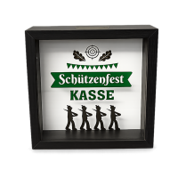 Rahmen Spardose "Schützenfest"