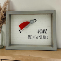 Steinbild "Papa"