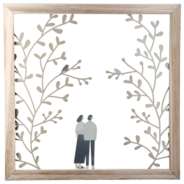 Wandrelief "Moments" Paarmotiv
