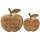 Deko-Apfel "Goldglanz" mit Spruch