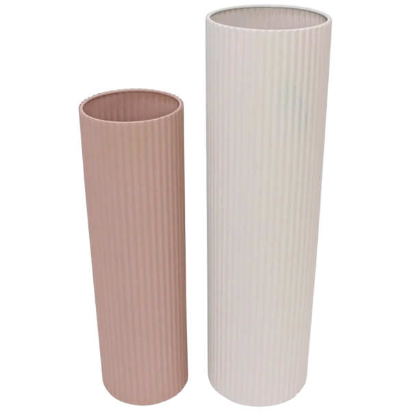 Deko-Säule "Pastell" 2er Set