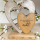 Holzdeko "Herz in Herz" mit Spruch und Namen "Liebe"