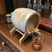 Whiskeyfass mit Namen und Jahr