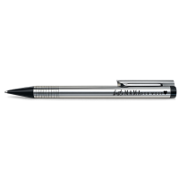 Lamy-Kugelschreiber "Edelstahl" mit Spruch...